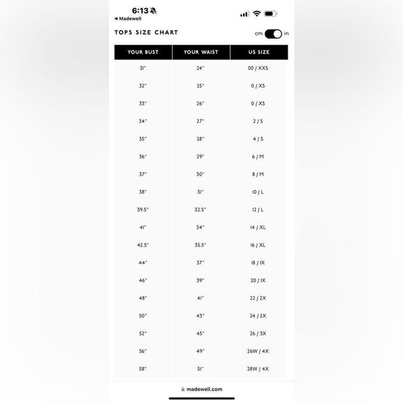 NWT Madewell Denim Puff-Sleeve Button-Up Top Size 12 - Picture 13 of 13